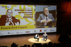 Francis Ford Coppola a Milano al teatro Dal Verme per Meet the media guru