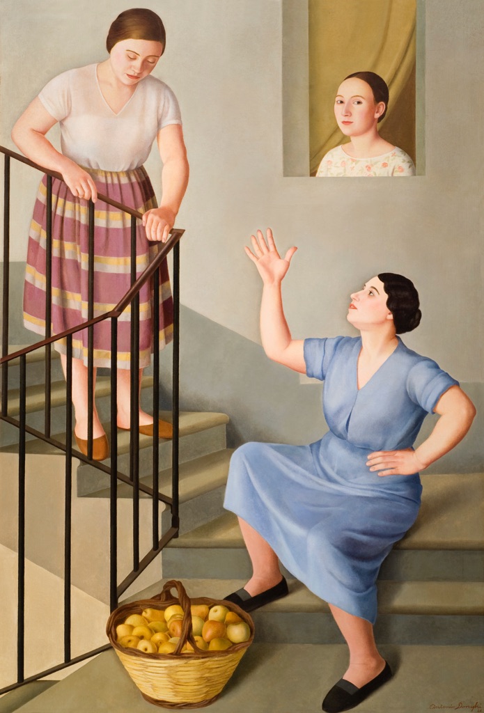 A. Donghi Donne per le scale